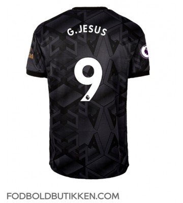 Arsenal Gabriel Jesus #9 Udebanetrøje 2022-23 Kortærmet